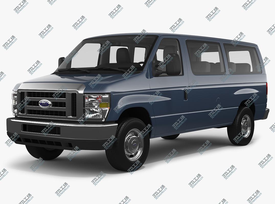 images/goods_img/202104022/Ford E-Series E-350 Passenger Van with Interior 3D/1.jpg